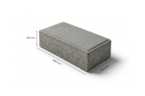 Grey City Paver block 50mm interlocking concrete paver — Star Crete Karachi