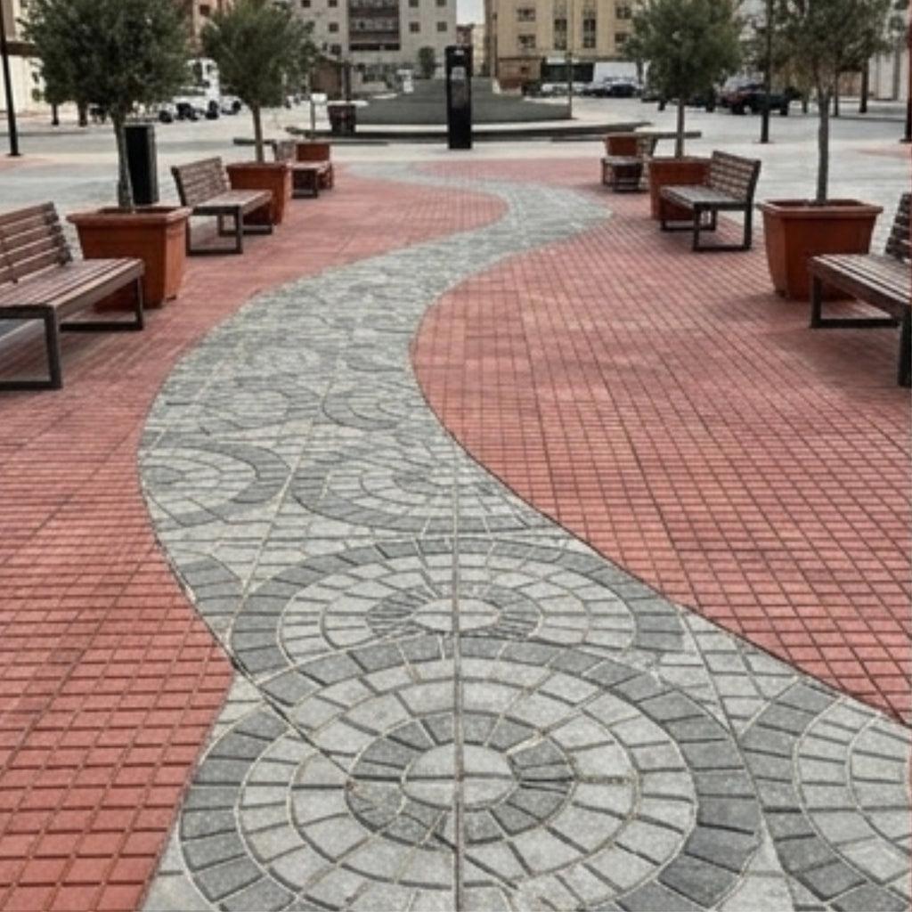 Tuff tiles installed by Star Crete in Karachi