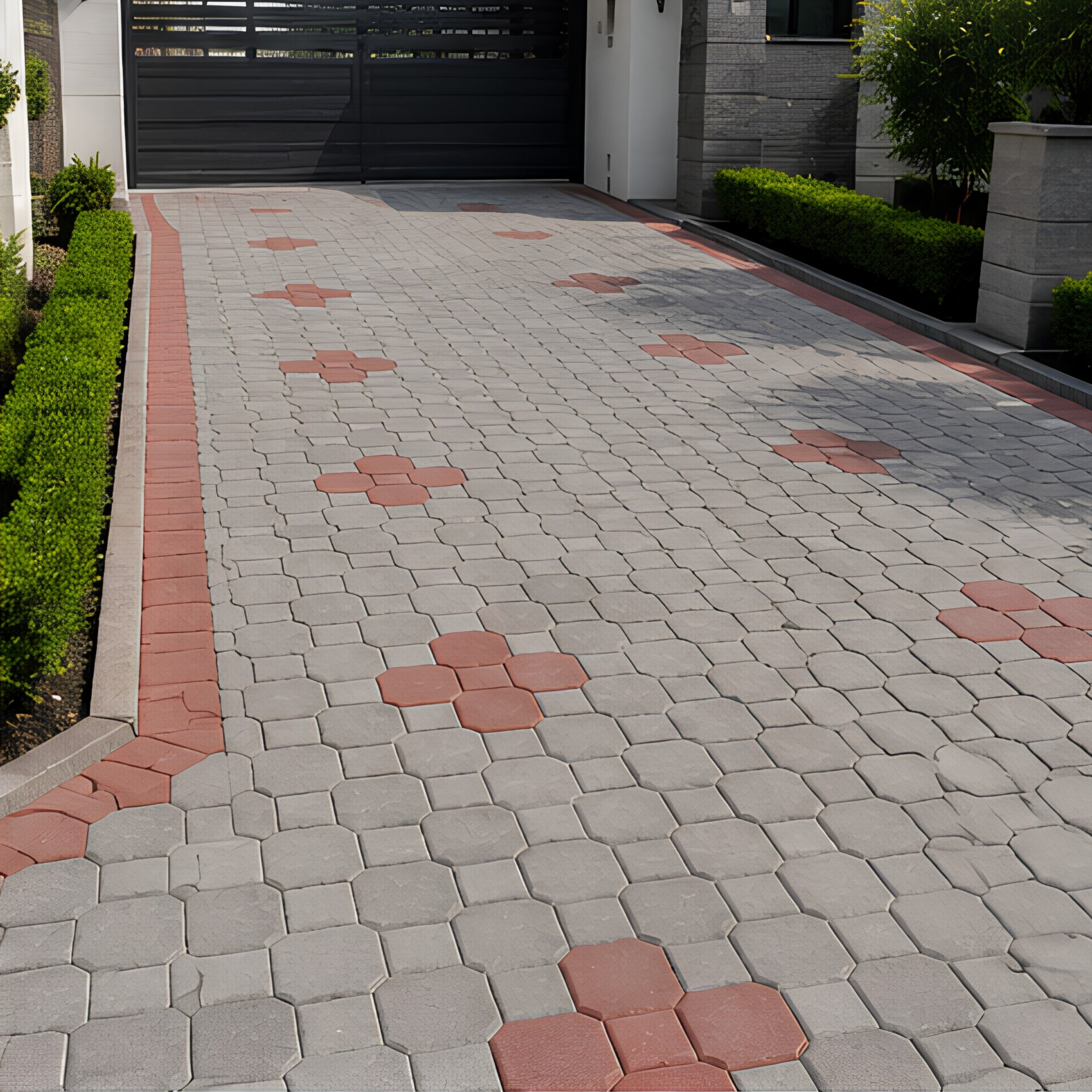 Quadra paver blocks installed by Star Crete in Karachi