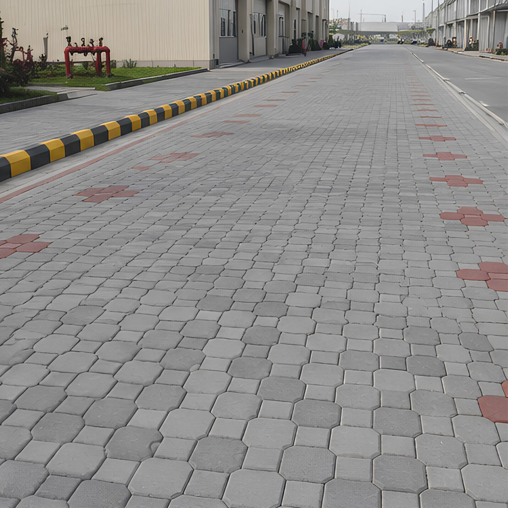 Quadra paver blocks installed by Star Crete in Karachi